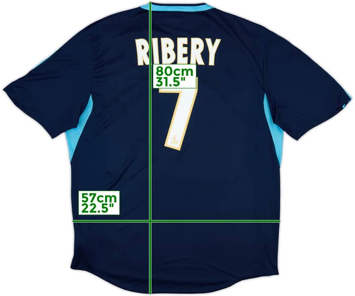 2006-07 Olympique Marseille Third Shirt Ribery #7 - 9/10 - (XL)