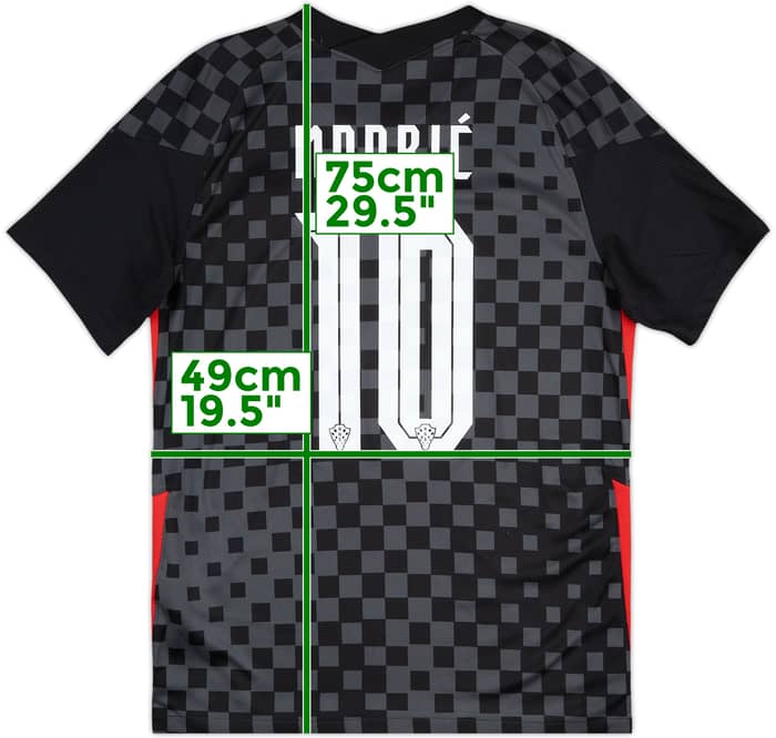2020-21 Croatia Away Shirt Modric #10 - 6/10 - (M)