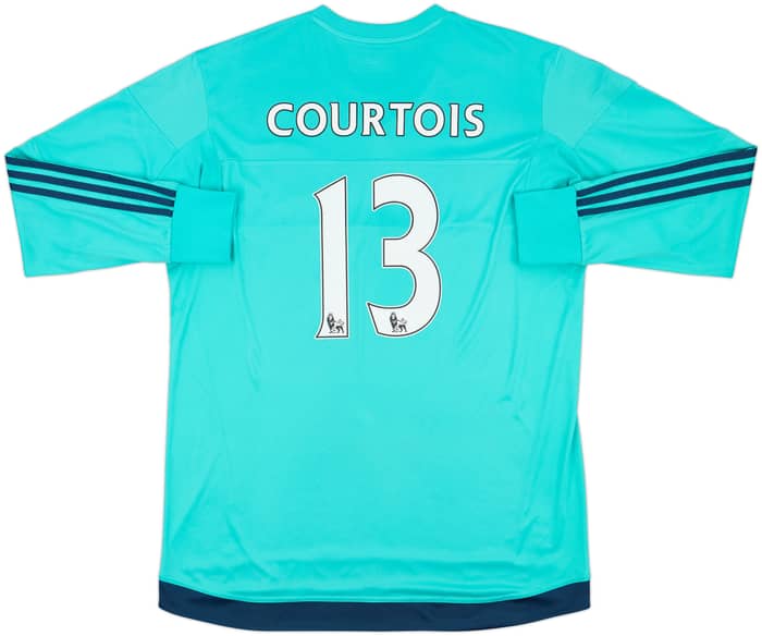 2015-16 Chelsea GK Shirt Courtois #13 - 7/10 - (XL)