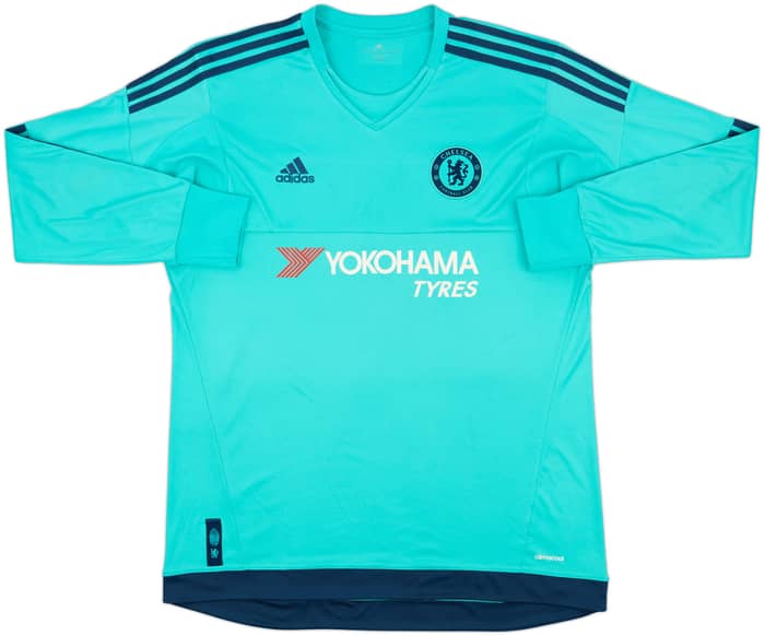 2015-16 Chelsea GK Shirt Courtois #13 - 7/10 - (XL)
