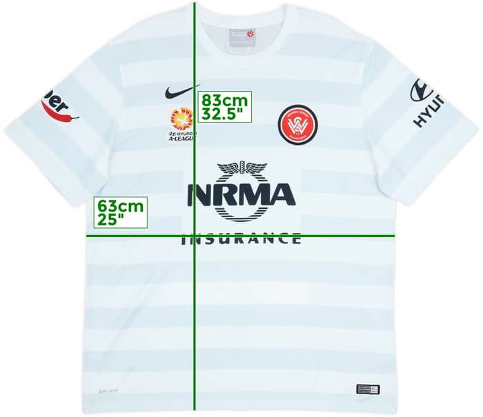 2014-15 Western Sydney Wanderers Away Shirt - 8/10 - (XXL)