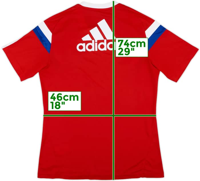 2014-15 Bayern Munich adidas Training Shirt - 9/10 - (M)