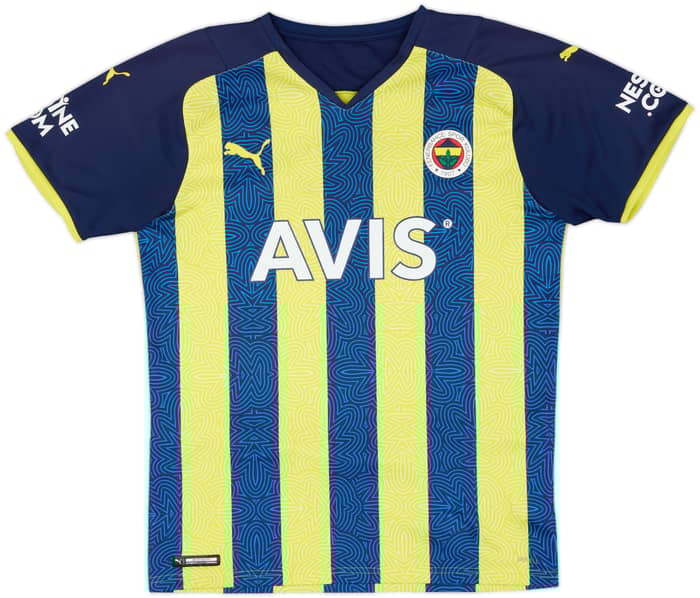2021-22 Fenerbahce Home Shirt - 4/10 - (M)