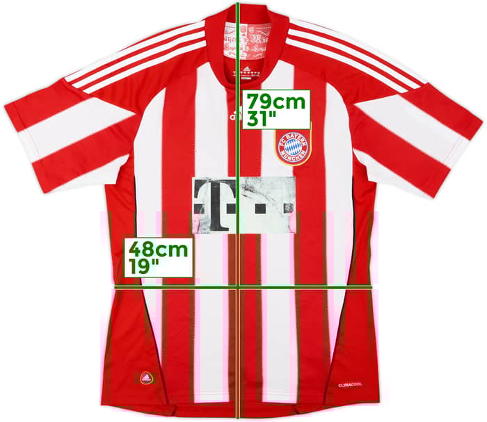 2010-11 Bayern Munich Home Shirt - 4/10 - (M)