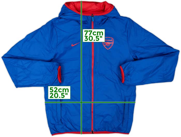 2013-14 Arsenal Nike Reversible Jacket - 10/10 - (S)