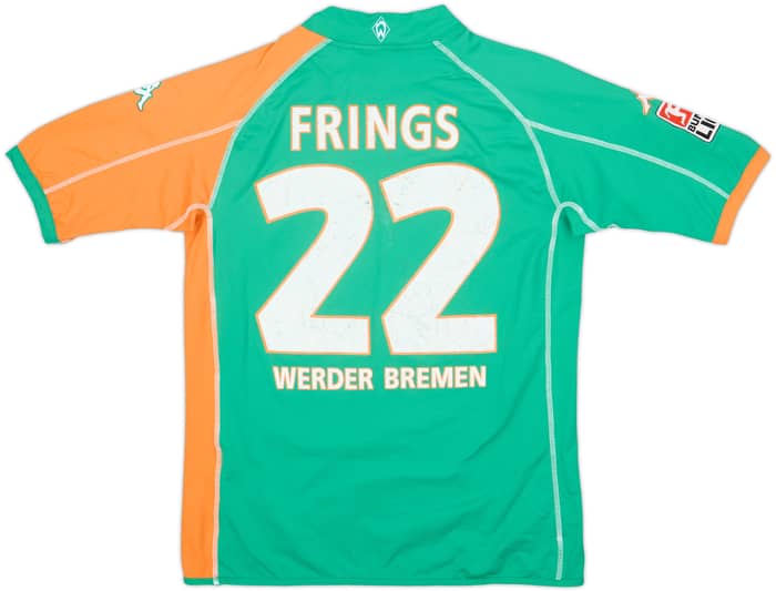 2005-06 Werder Bremen Home Shirt Frings #22 - 4/10 - (L)