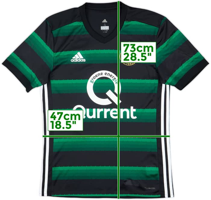 2017-18 Feyenoord Away Shirt Het Legioen #12 - 4/10 - (S)