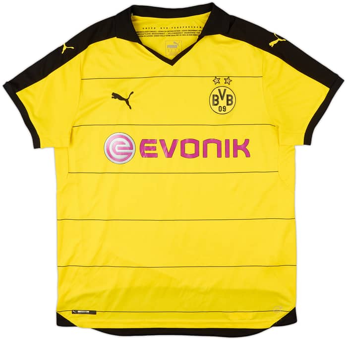 2015-16 Borussia Dortmund Home Shirt - 10/10 - (XL)