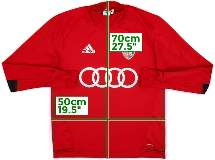 2017-18 Ingolstadt adidas Sweat Top - 8/10 - (M)