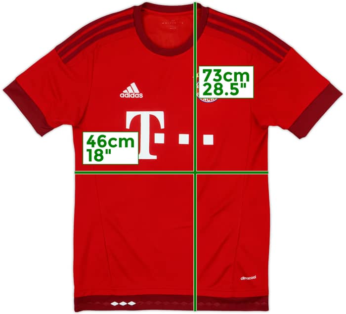 2015-16 Bayern Munich Home Shirt - 4/10 - (S)