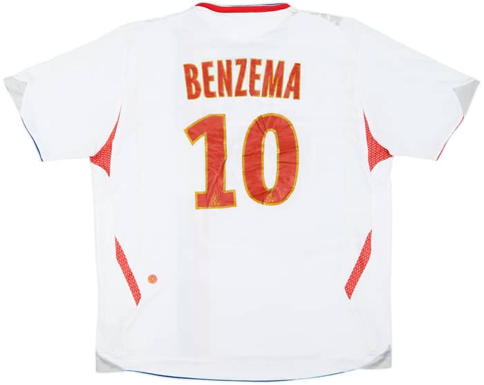 2006-07 Lyon Home Shirt Benzema #10 - 4/10 - (XXL)