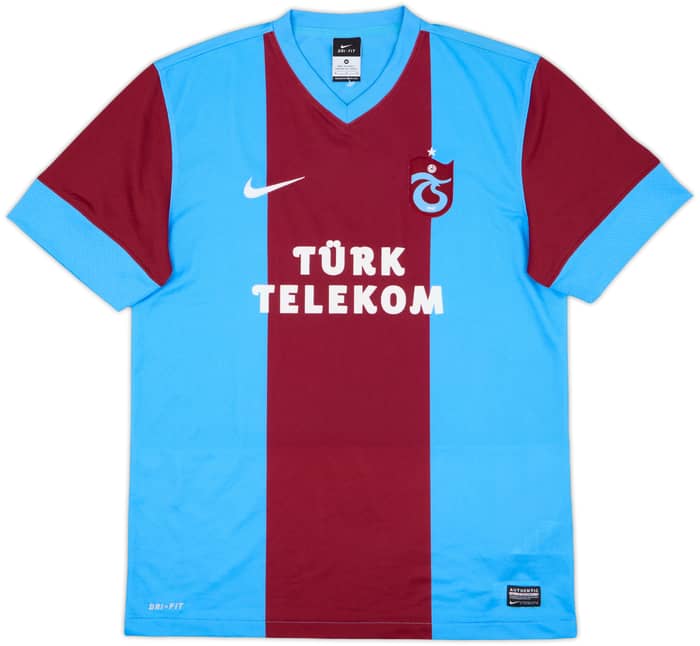 2013-14 Trabzonspor Home Shirt Grames #9 - 8/10 - (M)