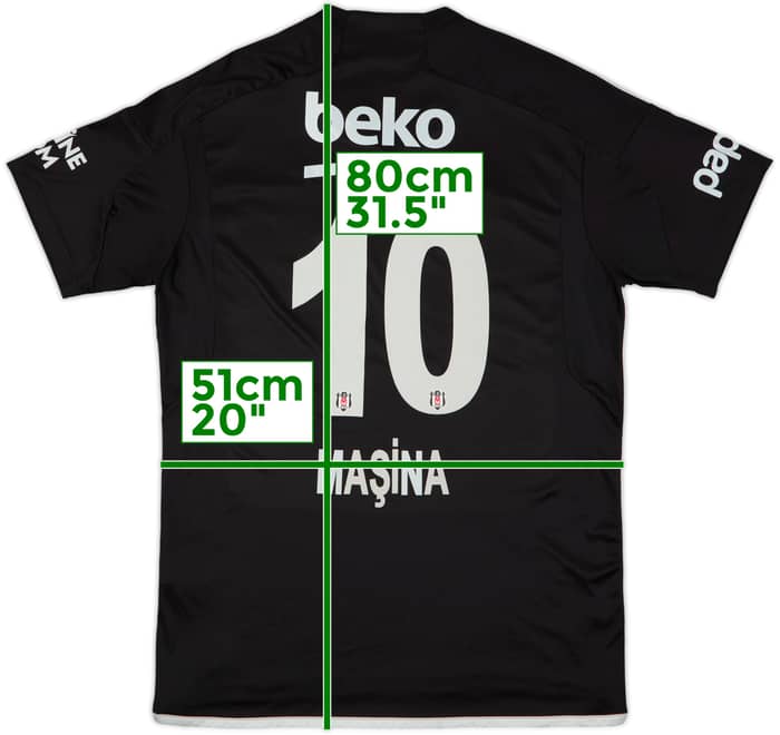 2023-24 Besiktas Away Shirt Masina #10 - 8/10 - (L)