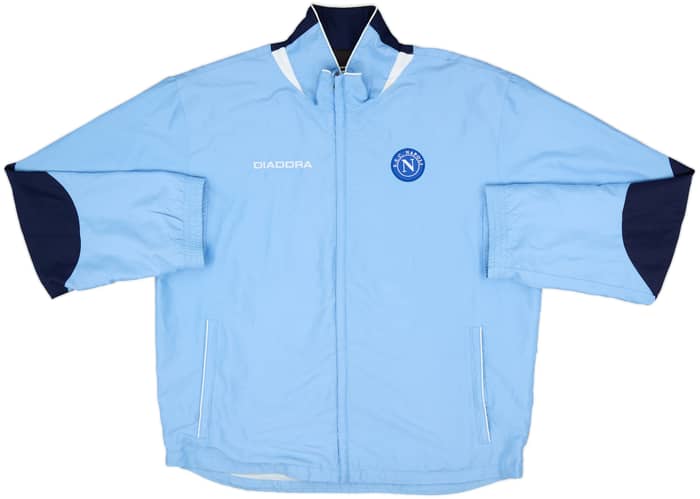 2006-07 Napoli Diadora Track Jacket - 7/10 - (XXL)