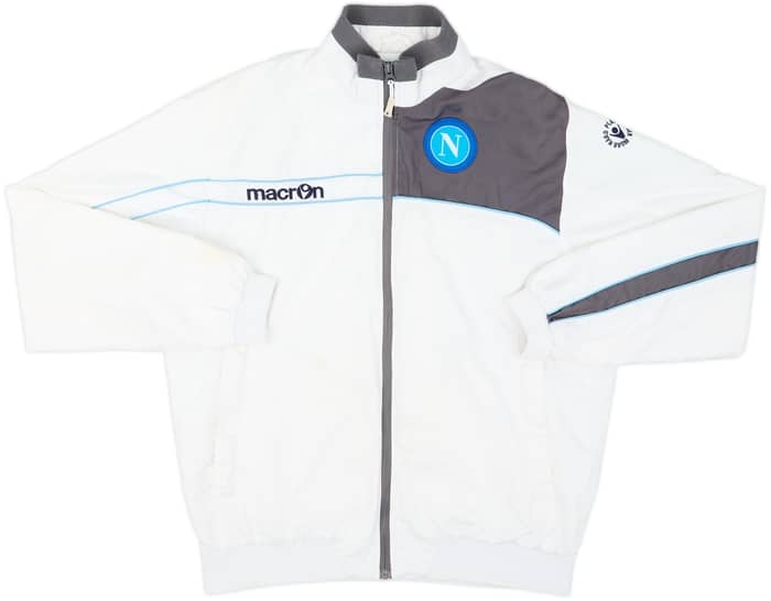 2011-12 Napoli Macron Track Jacket - 7/10 - (XL)