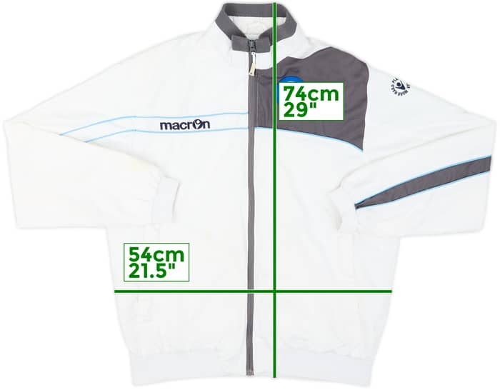2011-12 Napoli Macron Track Jacket - 7/10 - (XL)