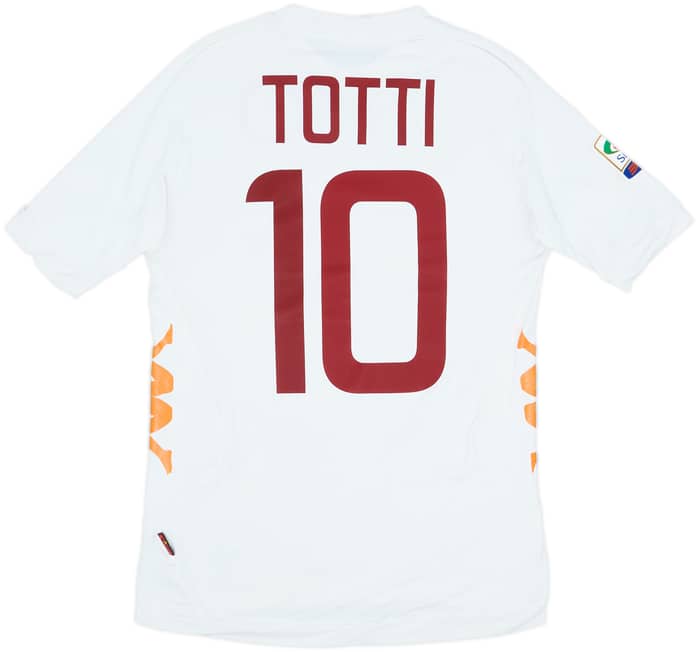 2011-12 Roma Away Shirt Totti #10 - 7/10 - (M)