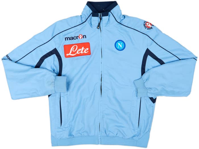 2010-11 Napoli Macron Track Jacket - 9/10 - (S)