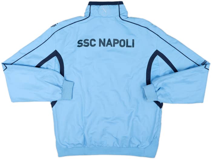 2010-11 Napoli Macron Track Jacket - 9/10 - (S)