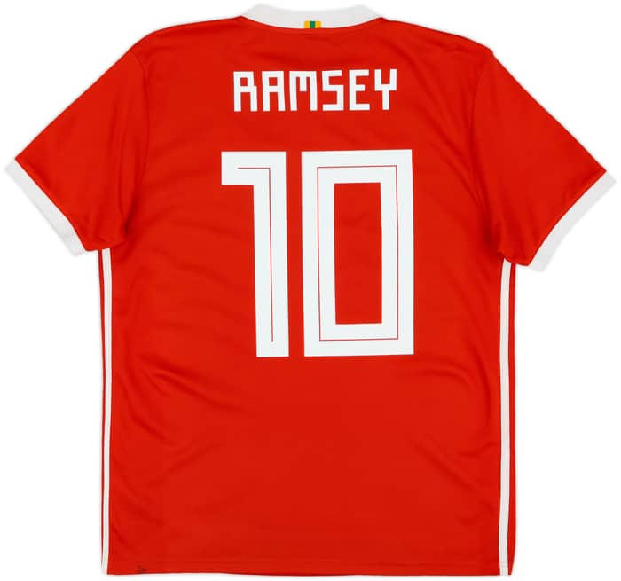 2018-19 Wales Home Shirt Ramsey #10 - 6/10 - (M)