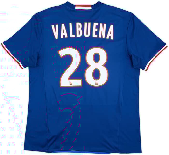 2016-17 Lyon Away Shirt Valbuena #28 - 6/10 - (L)