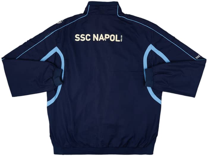 2010-11 Napoli Macron Track Jacket - 6/10 - (XXL)