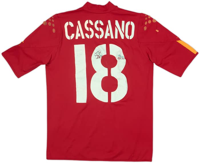 2003-04 Roma Home Shirt Cassano #18 - 4/10 - (M)