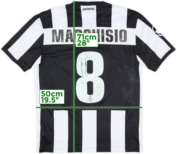 2012-13 Juventus Home Shirt Marchisio #8 - 4/10 - (M)