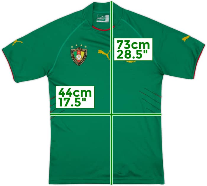 2004-06 Cameroon Home Shirt - 8/10 - (M)