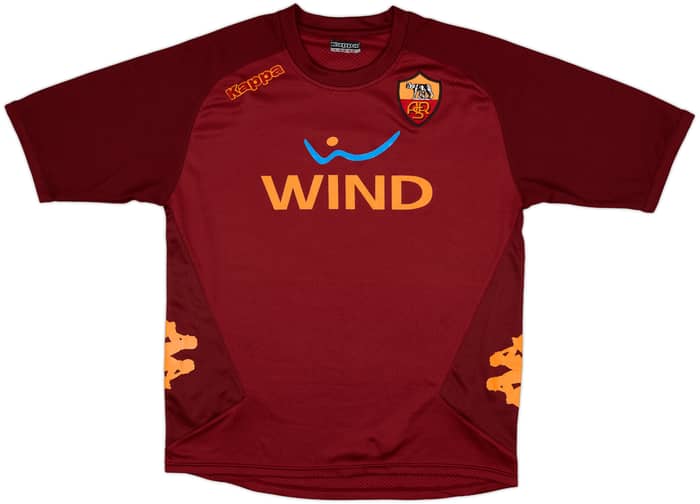 2012-13 Roma Kappa Training Shirt - 6/10 - (L)