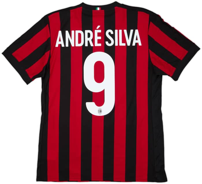 2017-18 AC Milan Shirt Andre Silva #9 - 9/10 - (M)