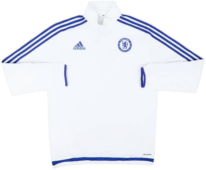 2015-16 Chelsea adidas 1/4 Zip Drill Top - 8/10 - (M)