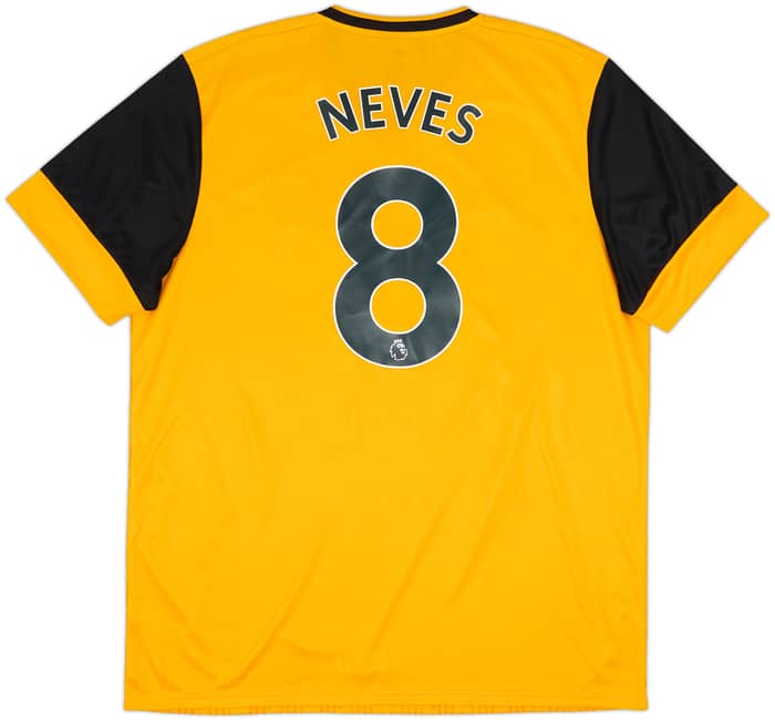 2020-21 Wolves Home Shirt Neves #8 - 8/10 - (XL)