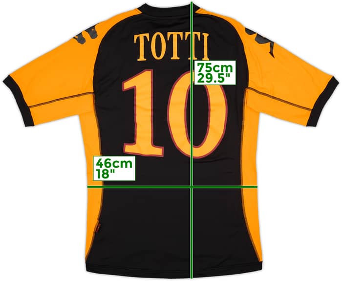 2010-11 Roma Third Shirt Totti #10 - 7/10 - (L)