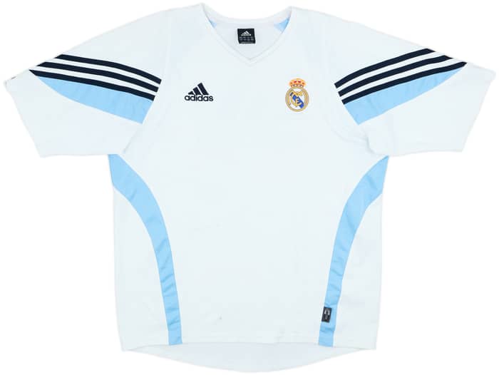 2003-04 Real Madrid adidas Training Shirt - 5/10 - (L/XL)