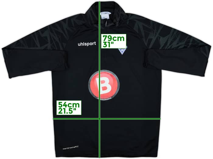 2023-24 Waldorf Mannheim Uhlsport 1/4 Zip Training Top - 7/10 - (XL)