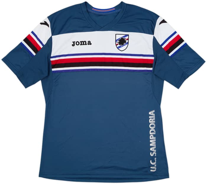 2015-16 Sampdoria Joma Training Shirt - 8/10 - (XXL)