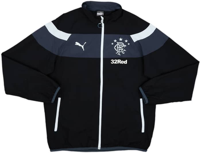 2016-17 Rangers Puma Track Jacket - 8/10 - (L)