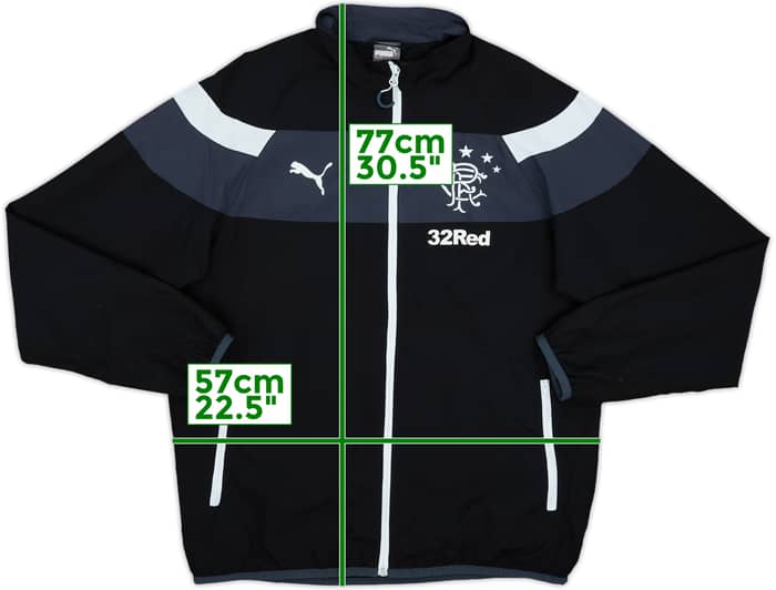 2016-17 Rangers Puma Track Jacket - 8/10 - (L)