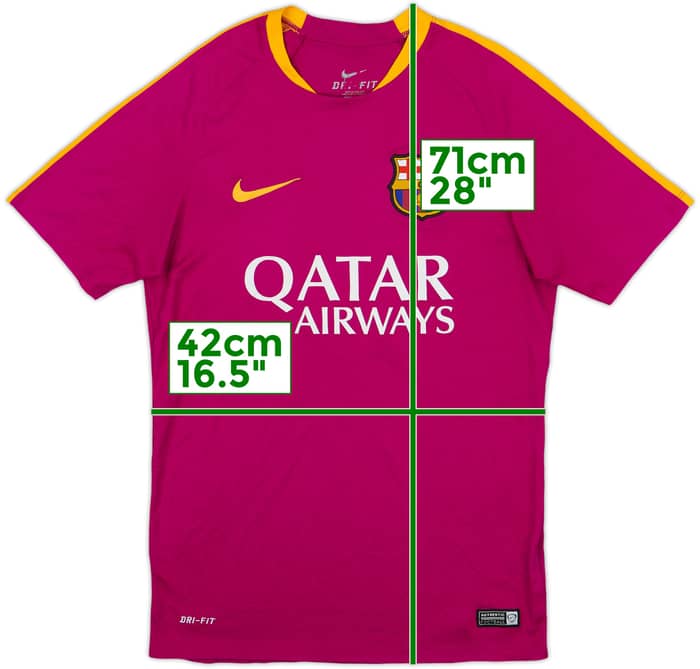2016-17 Barcelona Nike Training Shirt - 7/10 - (S)