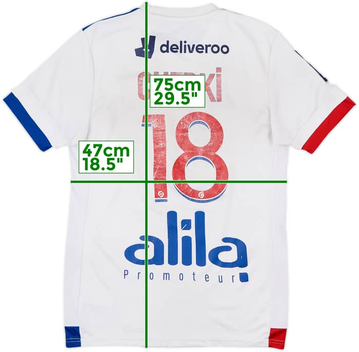 2020-21 Lyon Home Shirt Cherki #18 - 4/10 - (S)