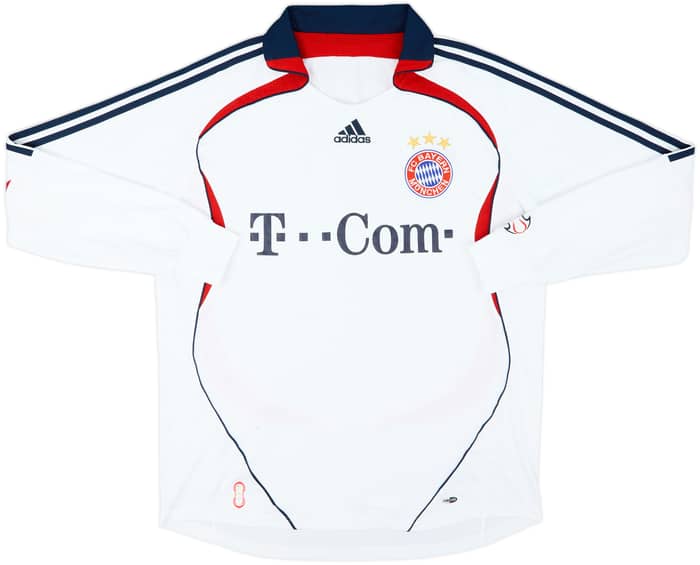 2006-07 Bayern Munich Away L/S Shirt Lahm #21 - 4/10 - (XXL)
