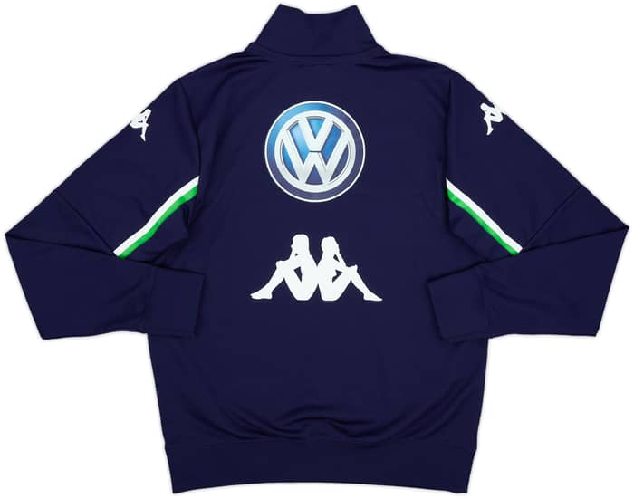 2013-14 Wolfsburg Kappa 1/4 Zip Drill Top - 9/10 - (M)
