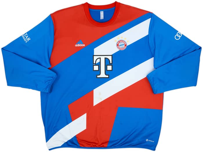 2022-23 Bayern Munich adidas Sweat Top - 6/10 - (XXL)