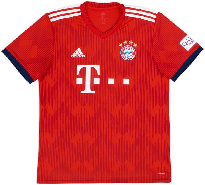 2018-19 Bayern Munich Home Shirt Ribery #7 - 10/10 - (M)
