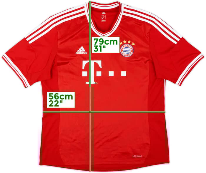 2013-14 Bayern Munich Home Shirt - 4/10 - (XL)