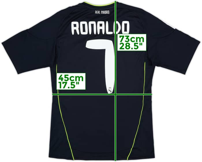 2010-11 Real Madrid Away Shirt Ronaldo #7 - 6/10 - (S)