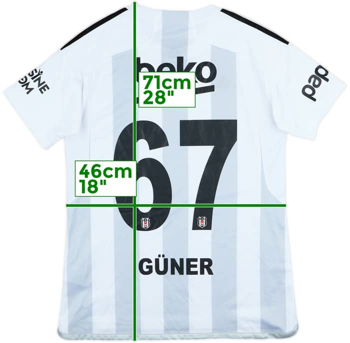 2023-24 Besiktas Home Shirt Guner #67 - 8/10 - (Women's M)