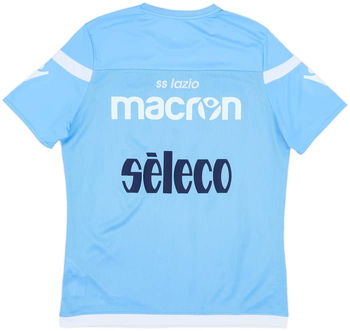 2015-16 Lazio Player Issue Macron Training Shirt - 8/10 - (L)
