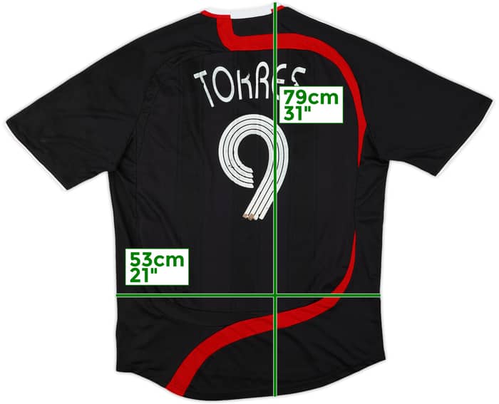 2007-08 Liverpool Third Shirt Torres #9 - 4/10 - (L)